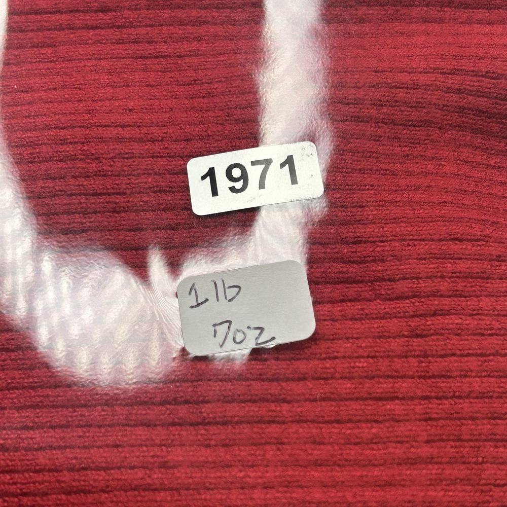 Bebe Red Long Sleeve Ribbed V Neck Sweater Dress Women's Size Small S - Picture 10 of 10